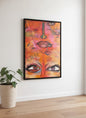 Tiffany Calloway Original Painting "Fury" Large 32x48 Contemporary Abstract Art