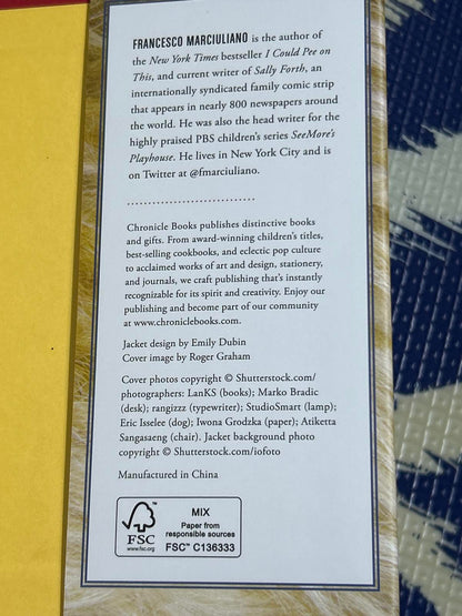 I Could Chew on This and Other Poems by Dogs by Francesco Marciuliano - Hardcover, Humor & Pets Poetry Book