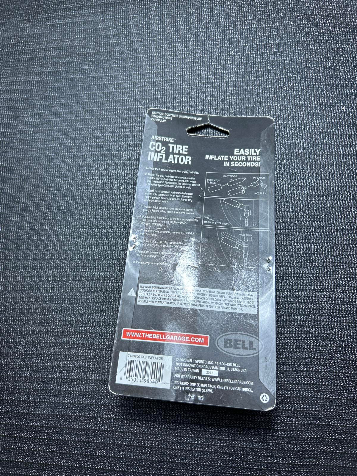 Genuine Bell CO2 Tire Inflator-Loving Kindness Everyday