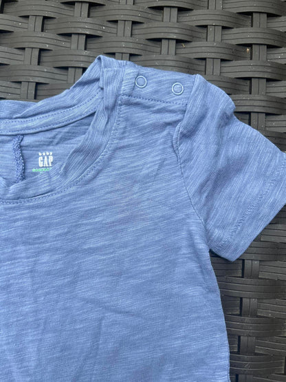 Baby Gap Blue T-Shirt 6-12 Months – “The Thirity Kindness” – Excellent Condition