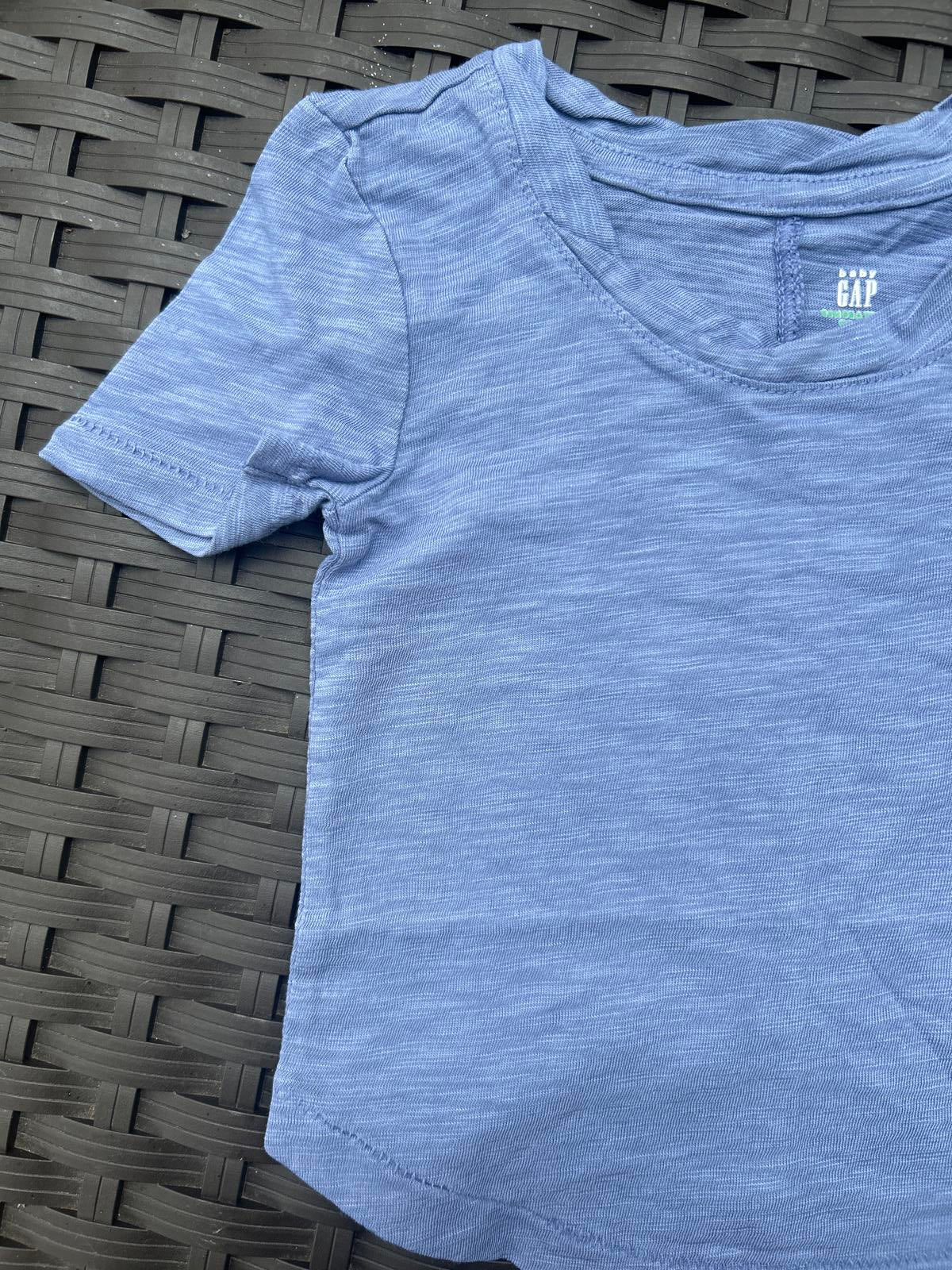 Baby Gap Blue T-Shirt 6-12 Months – “The Thirity Kindness” – Excellent Condition