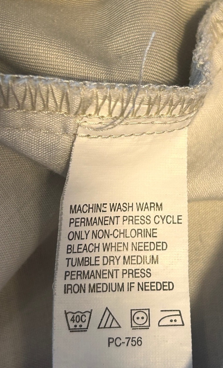 IZOD Mens Size 40 W40 Beige Tan Chino Bermuda Golf Shorts