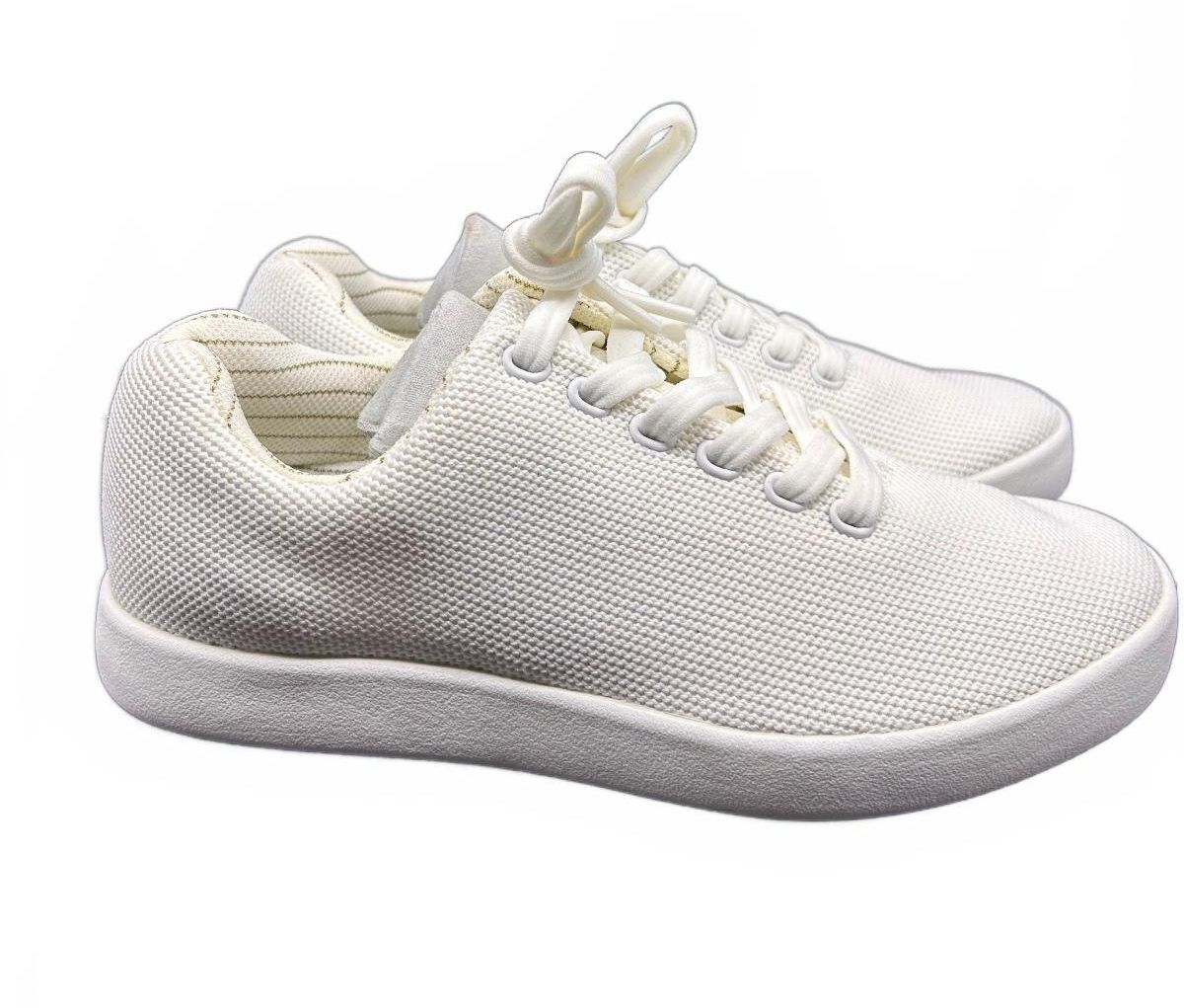 Atoms Model 000 White Knit Everyday Comfort Sneakers – Size L7 (US W5 / M3.5)