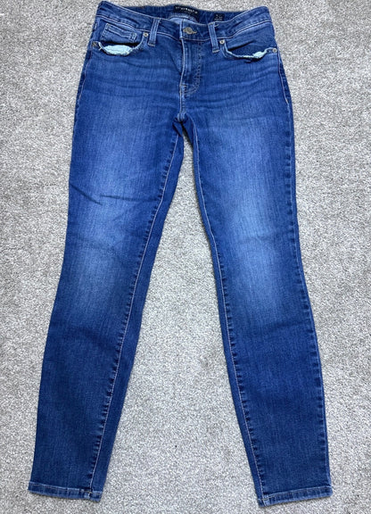 Lucky Brand Lolita Low Rise Skinny Jeans Medium Wash Denim Womens Size 4 / 27
