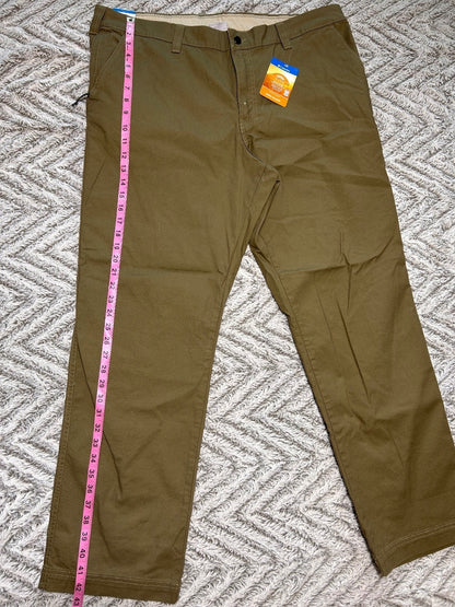 NWT Columbia Mens 40W 32L Tan Beige Outdoor Utility Hiking Pants Regular Fit