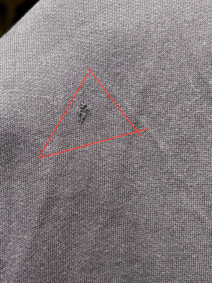 Burberry Mens Black Fleece Sweatpants Cotton Blend Joggers Small Hole